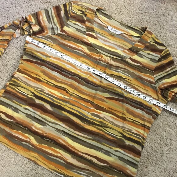 Hey Jupiter Vintage 3/4 Sleeve Voyage Top - Picture 13 of 16